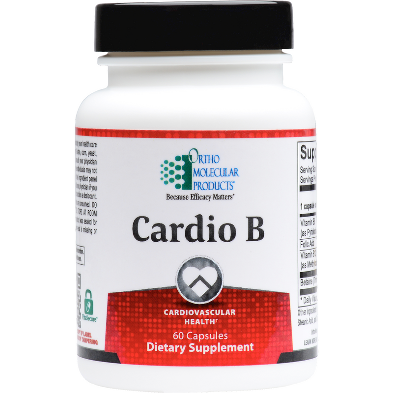 Ortho Molecular Cardio B 120 Caps - www.myworldwo.com