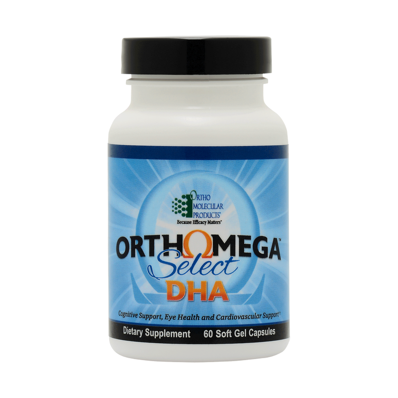 Ortho Molecular Orthomega Select Dha 60 Gels - www.myworldwo.com