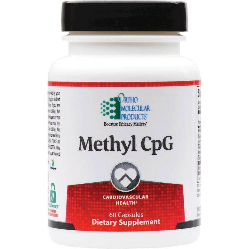 Ortho Molecular Methyl Cpg 60 Caps - www.myworldwo.com