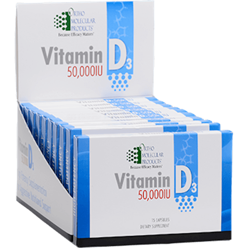 Ortho Molecular Vitamin D3 50000 Iu Blister Pack 10 Pks 2 Pack - www.myworldwo.com