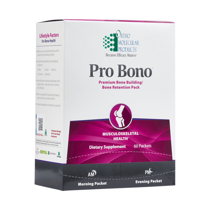 Ortho Molecular Pro Bono 60 Pkts 2 Pack - www.myworldwo.com