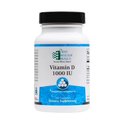 Ortho Molecular Vitamin D 1000 Iu 180 Caps 2 Pack - www.myworldwo.com