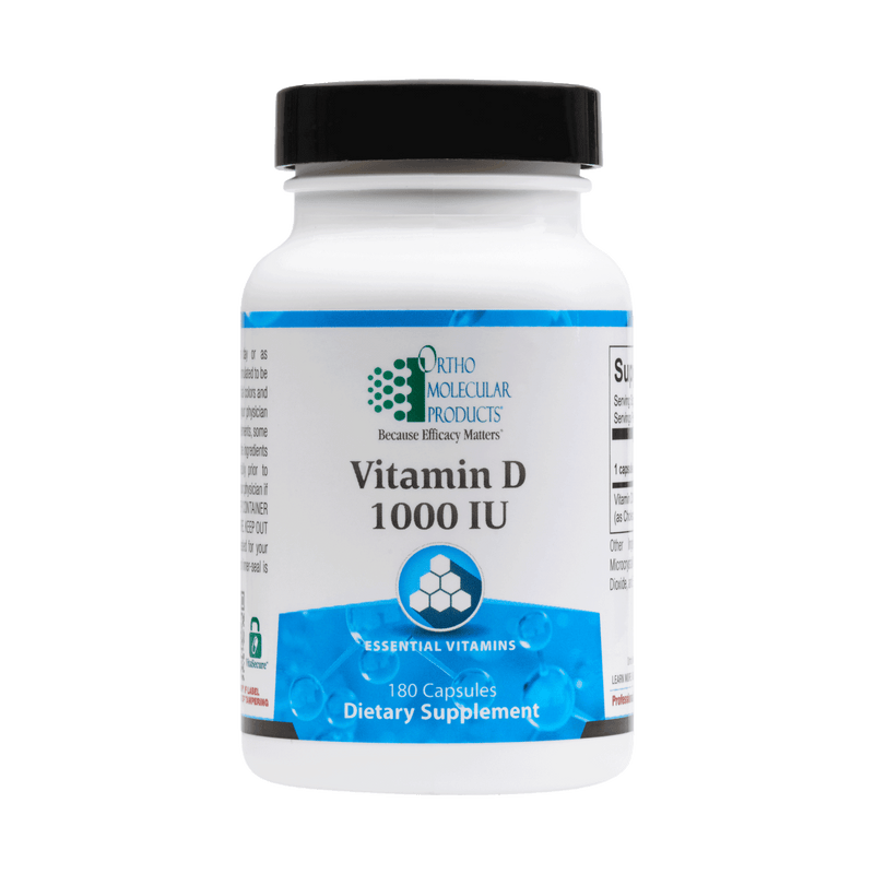 Ortho Molecular Vitamin D 1000 Iu 180 Caps 2 Pack - www.myworldwo.com