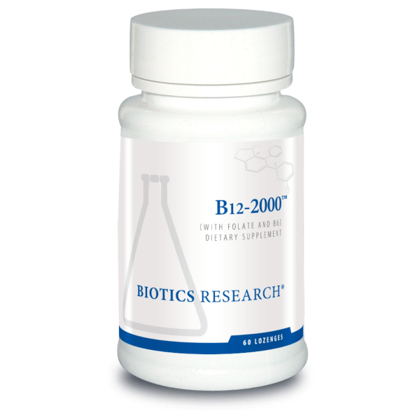 Biotics Research B12-2000 60 Lozenges 2 Pack