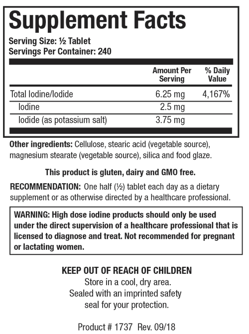 Biotics Research Iodizyme-Hp 120 Tablets