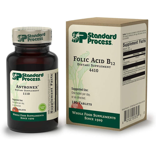 Standard Process Folic Acid B12 180 Tablets - www.myworldwo.com