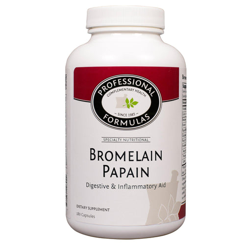 Professional Formulas Bromelain Papain 180 Capsules - www.myworldwo.com