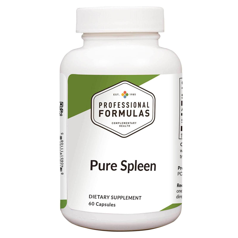 Professional Formulas Pure Spleen 60 Capsules 2 Pack - www.myworldwo.com