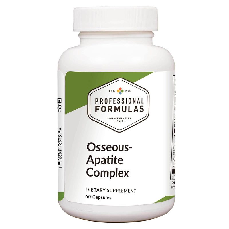 Professional Formulas Osseous-Apatite Complex 60 Capsules - www.myworldwo.com