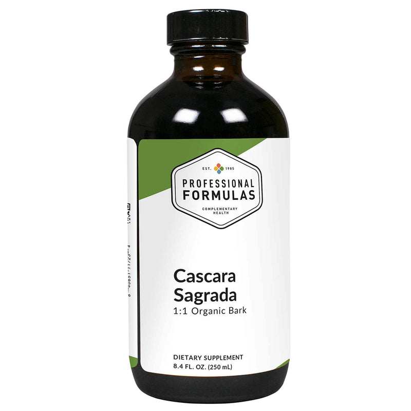 Professional Formulas Cascara Sagrada/Rhamnus Purshiana 8 Ounces - www.myworldwo.com