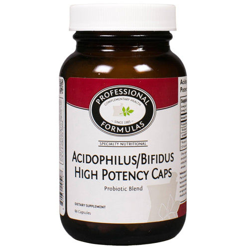 Professional Formulas Acidophilus/Bifidus High Potency Caps 60 Capsules 2 Pack - www.myworldwo.com