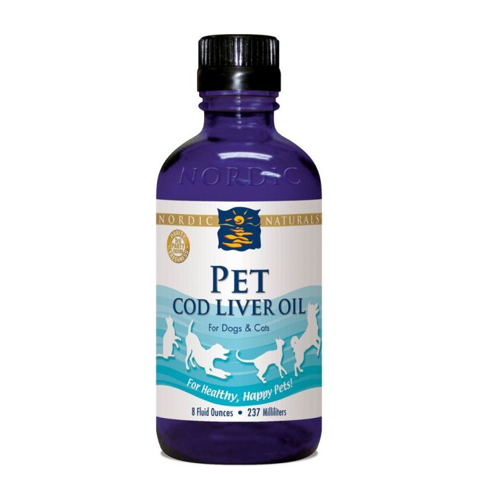 Nordic Naturals Pet Cod Liver Oil 8 fl oz