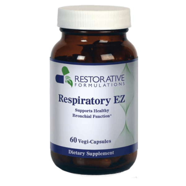 Restorative Formulations Respiratory Healthy sinus and bronchial function EZ 60 Vegi-Capsules