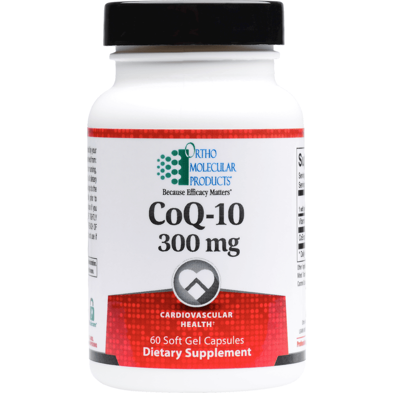 Ortho Molecular Coq10 300Mg 60 Gels 2 Pack - www.myworldwo.com