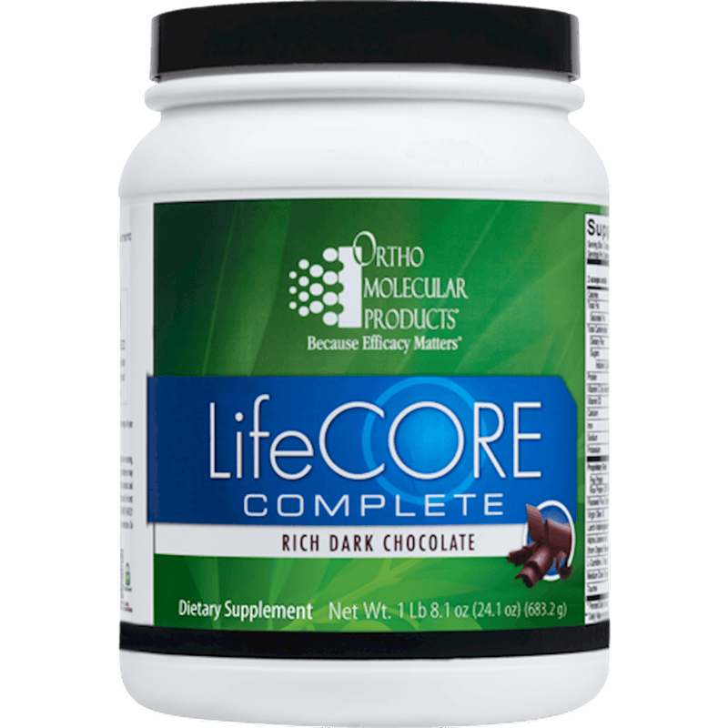 Ortho Molecular Lifecore Complete Chocolate 14 Servings 2 Pack - www.myworldwo.com