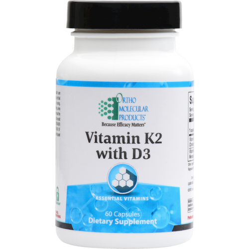 Ortho Molecular Vitamin K2 With D3 60 Caps - www.myworldwo.com