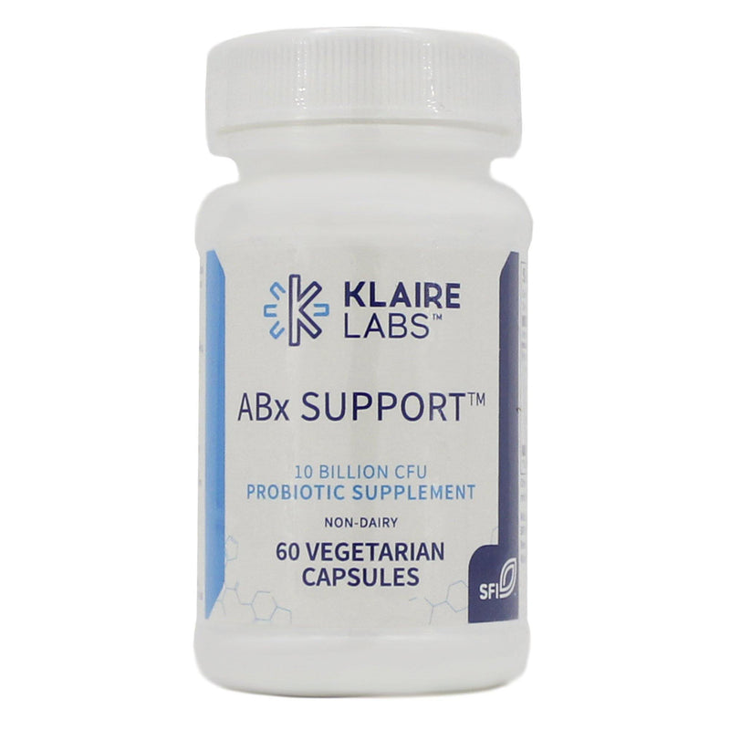 Klaire Labs Abx Support Probiotic 60 Count - www.myworldwo.com