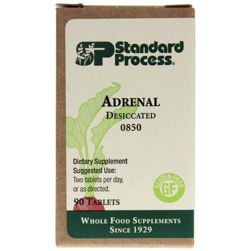 Standard Process Adrenal Desiccated 90 Tablets - www.myworldwo.com