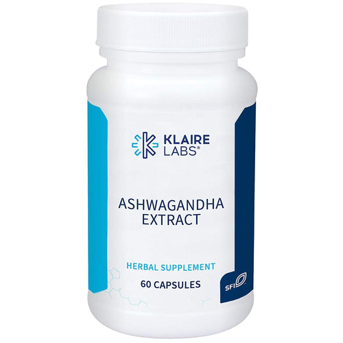 Klaire Labs Ashwagandha Extract 60 Caps - www.myworldwo.com