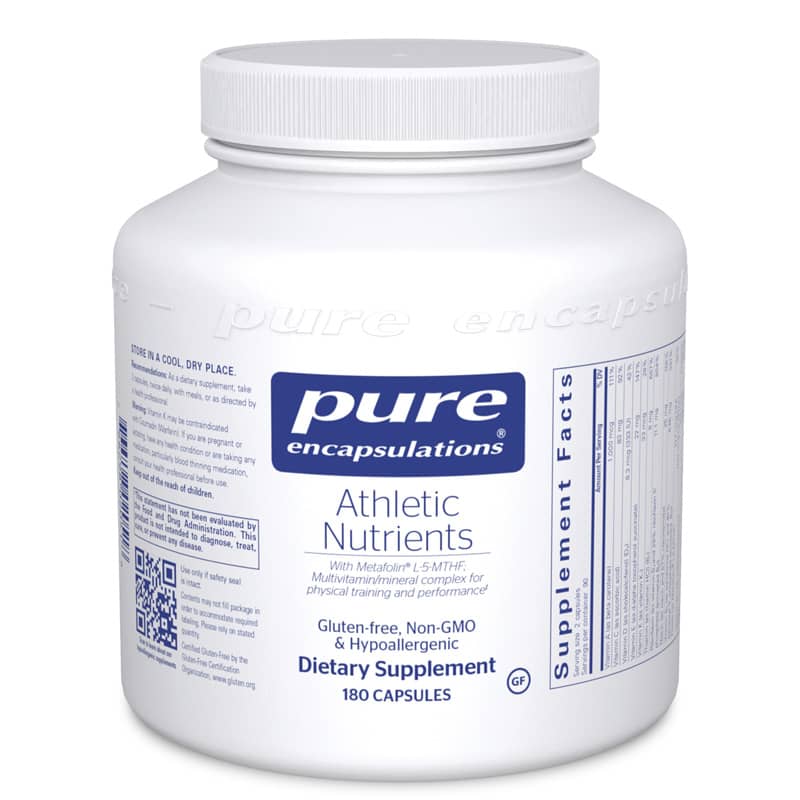 Pure Encapsulations Athletic Nutrients 180 Capsules