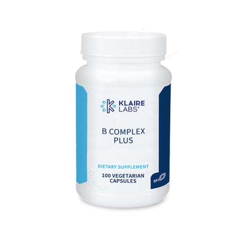 Klaire Labs B-Complex Plus 100 Caps - www.myworldwo.com