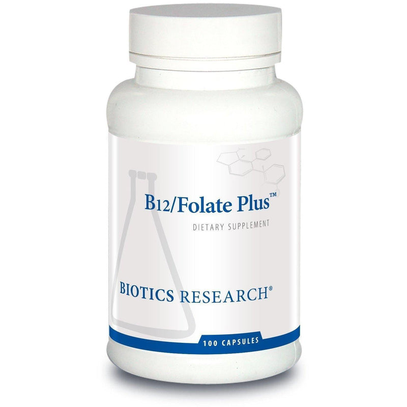 Biotics Research B12/Folate Plus 100 Count - www.myworldwo.com