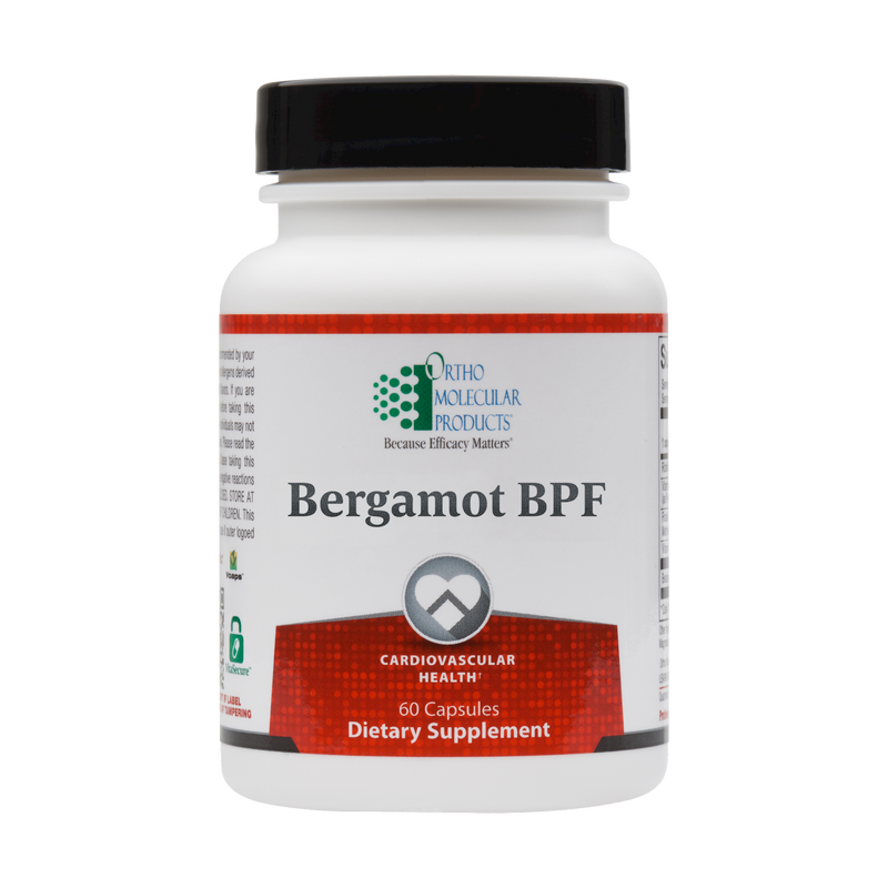 Ortho Molecular Bergamot Bpf 60 Caps - www.myworldwo.com