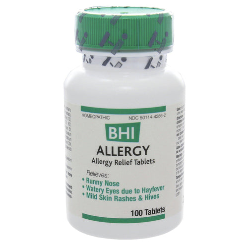 BHI Homeopathics/Medinatura Bhi Allergy 100 Tablets 3 Pack - www.myworldwo.com