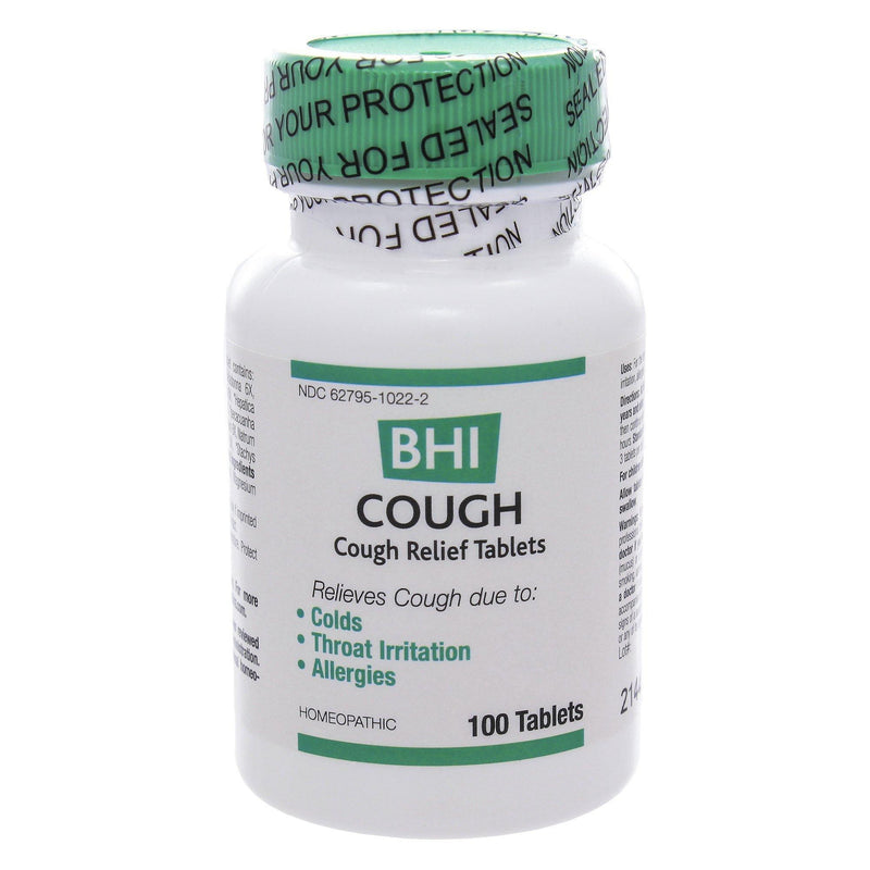 BHI Homeopathics/Medinatura Bhi Cough 100 Tablets 3 Pack - www.myworldwo.com