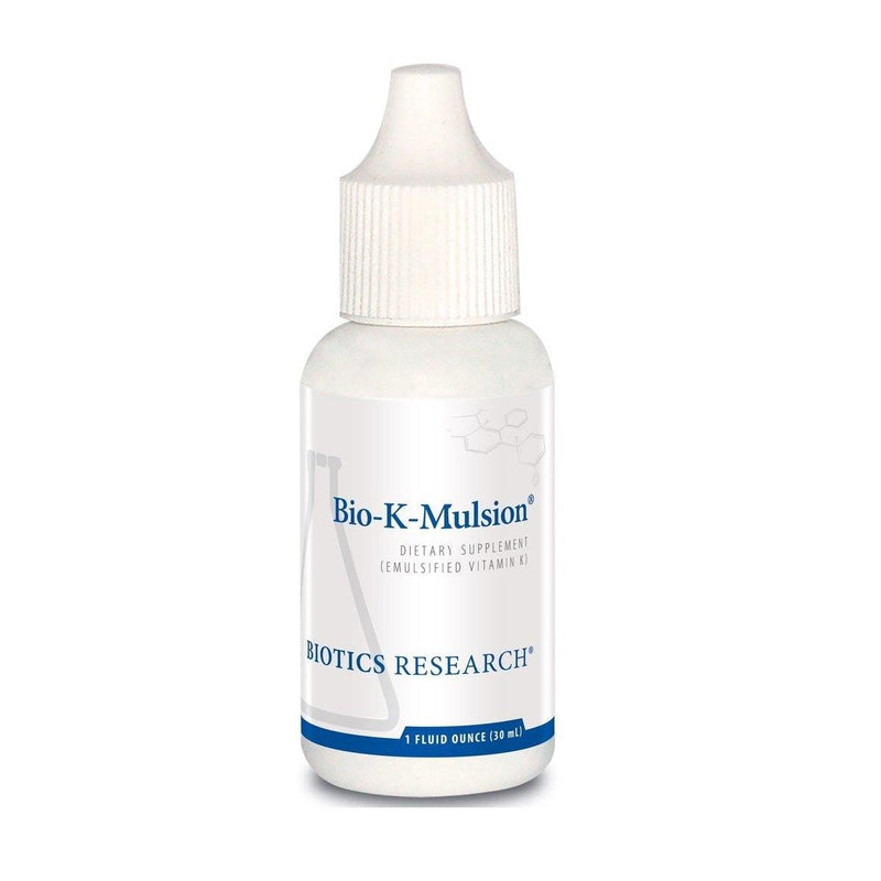 Biotics Research Bio-K-Mulsion 1 Oz  Supplies Vitamin K1 2 Pack - www.myworldwo.com