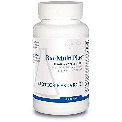 Biotics Research Bio-Multi Plus FE/CU Free 270 Tablets  2 Pack - www.myworldwo.com