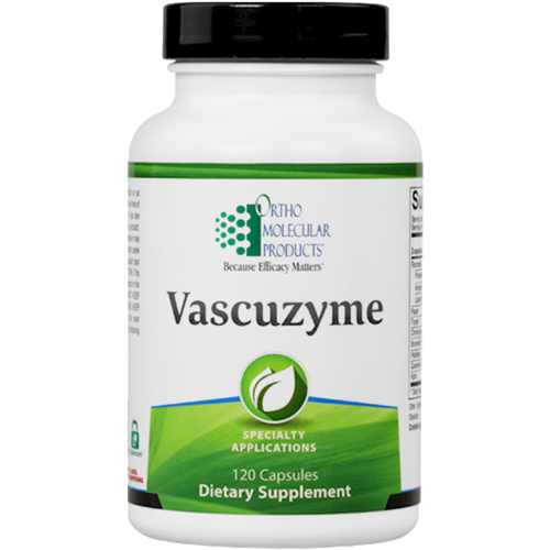 Ortho Molecular Vascuzyme 120 Caps - www.myworldwo.com