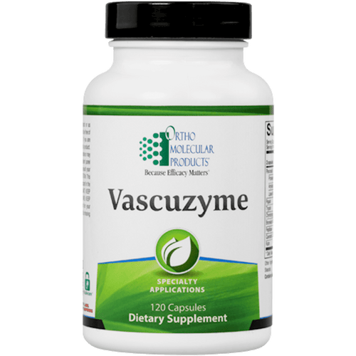 Ortho Molecular Vascuzyme 120 Caps 2 Pack - www.myworldwo.com