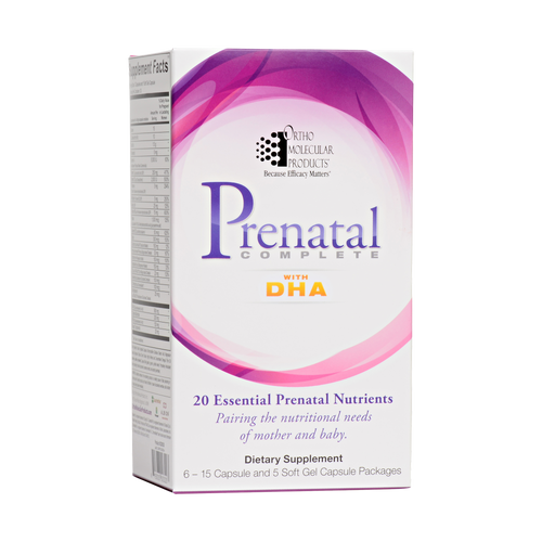 Ortho Molecular Prenatal Complete With Dha 30 Servings - www.myworldwo.com