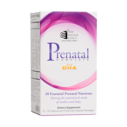 Ortho Molecular Prenatal Complete With Dha 30 Servings 2 Pack - www.myworldwo.com