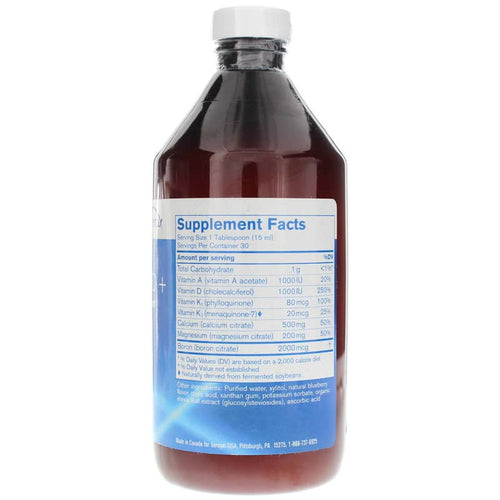 Pharmax Cal:Mag Berry Liquid Plus Blueberry Flavor 15.2 Oz