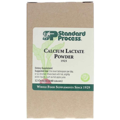 Standard Process Calcium Lactate Powder 12 Ounces (340 Grams) 2 Pack - www.myworldwo.com