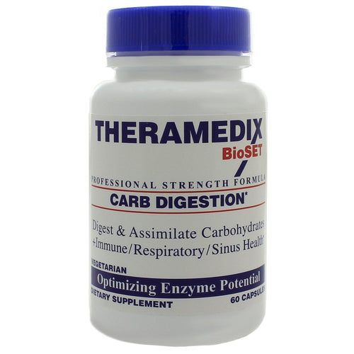 Theramedix BioSET Carb Digestion 60 Capsules - www.myworldwo.com