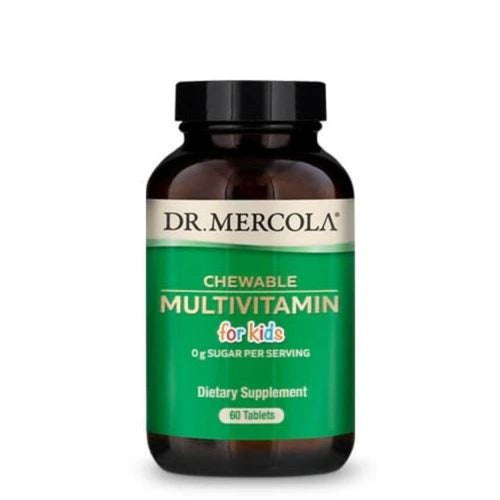 Dr. Mercola Children'S Chewable Multivitamin 60 Tabs 2 Pack - www.myworldwo.com