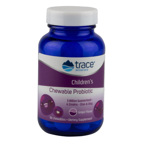 Trace Minerals Research Childrens Chewable Probiotic 3 Billion 30 Chewables - www.myworldwo.com