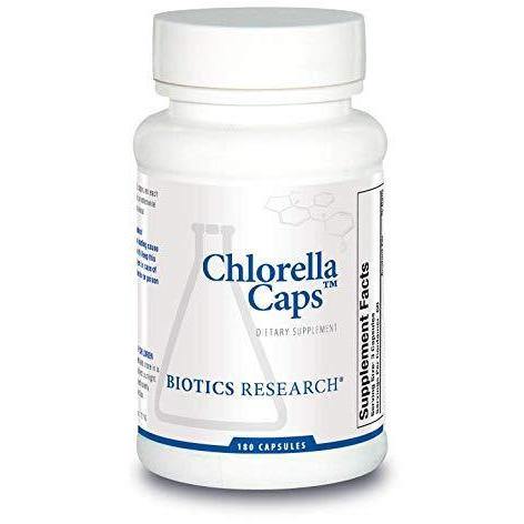 Biotics Research Chlorella Capsules 180 Capsules