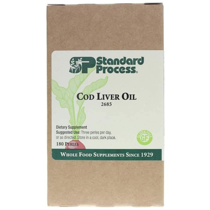 Standard Process Cod Liver Oil 180 Perles 2 Pack - www.myworldwo.com