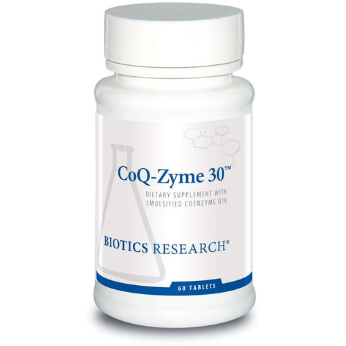 Biotics Research Coq-Zyme 30 60 Tablets By - www.myworldwo.com