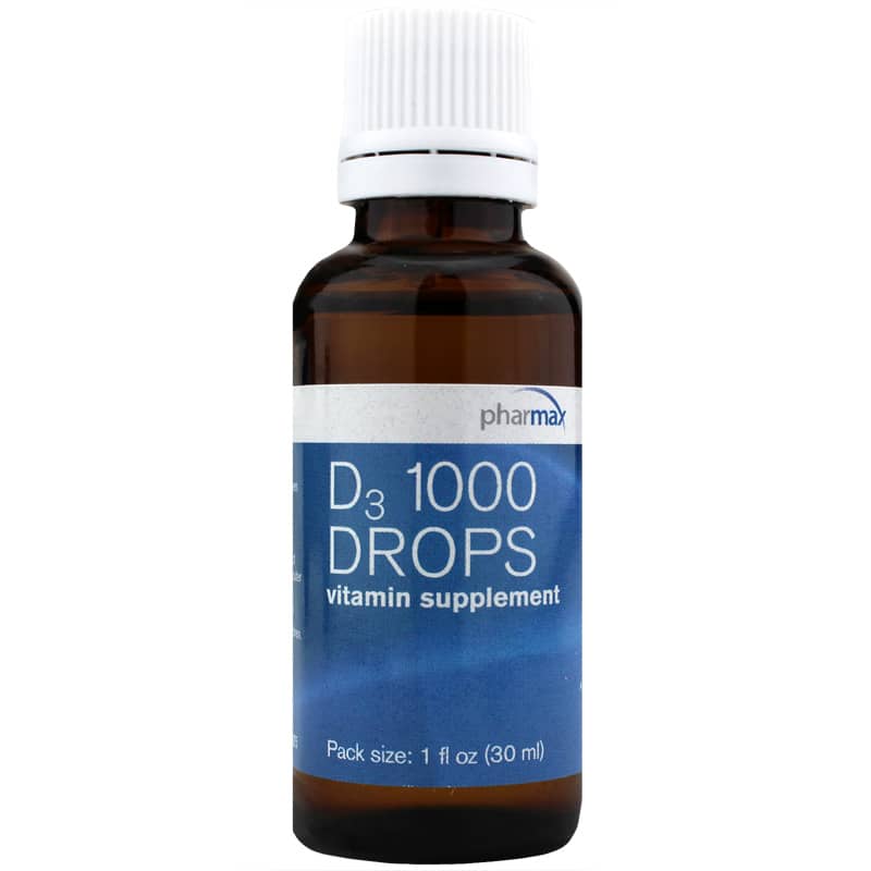 Pharmax D3 1000 Drops 1 Oz