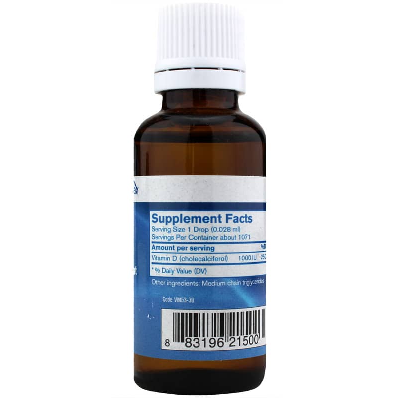 Pharmax D3 1000 Drops 1 Oz