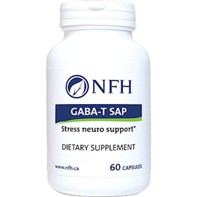 NFH-Nutritional Fundamentals for Health GABA-T SAP 60 caps 2 Pack - www.myworldwo.com