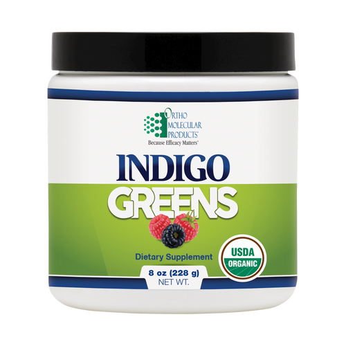 Ortho Molecular Indigo Greens 60 Servings - www.myworldwo.com