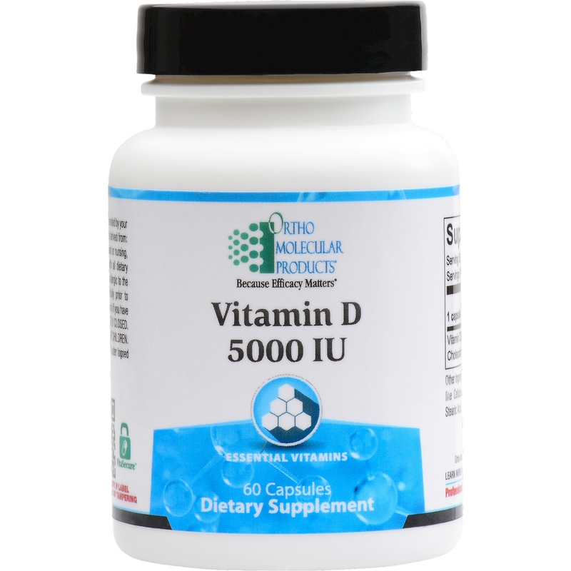 Ortho Molecular Vitamin D 5000 Iu 120 Cap - www.myworldwo.com