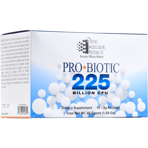 Ortho Molecular Probiotic 225 15 Pkts 2 Pack - www.myworldwo.com