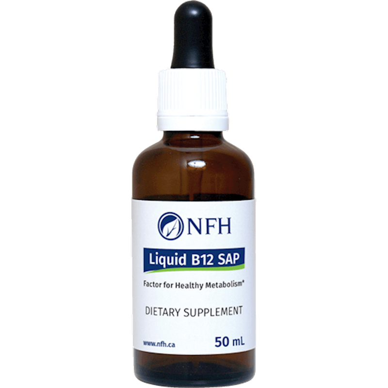 NFH-Nutritional Fundamentals for Health Liquid B12 SAP 50 ml 2 Pack - www.myworldwo.com